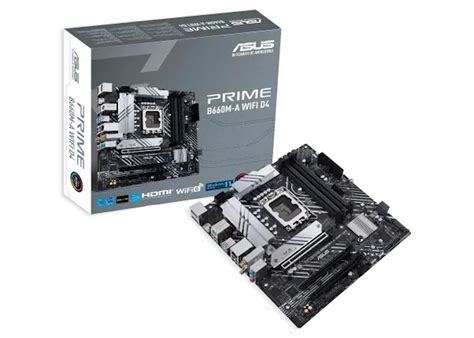ASUS Prime B660M-A Wifi D4 LGA 1700 128GB Motherboard - US