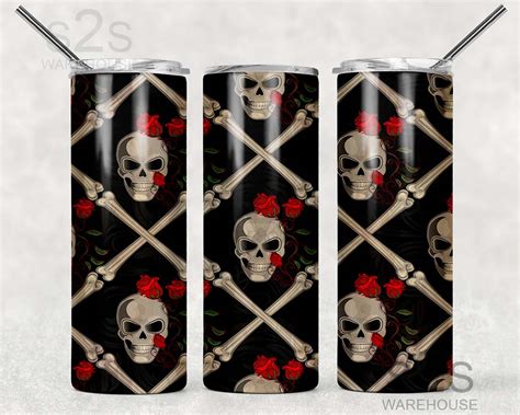 Tumbler Transfer Skulls 168 S2s Warehouse