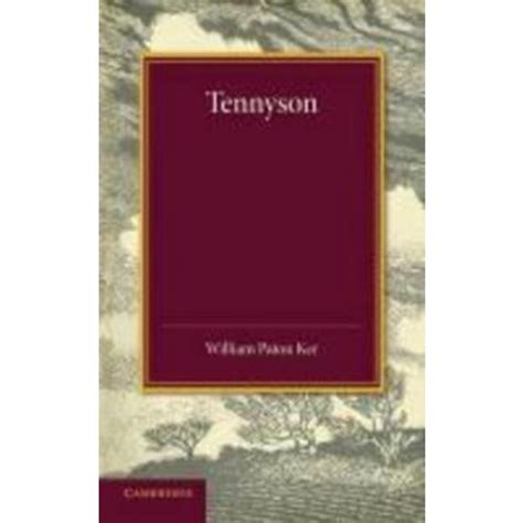 Tennyson The Leslie Stephen Lecture 1909 Cambridge University Press