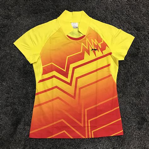 Li Ning Badminton T Shirt Women Quick Drying Badminton T Shirts Li Ning