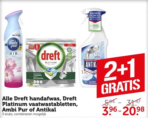 Alle Dreft Handafwas Dreft Platinum Vaatwastabletten Ambi Pur Of