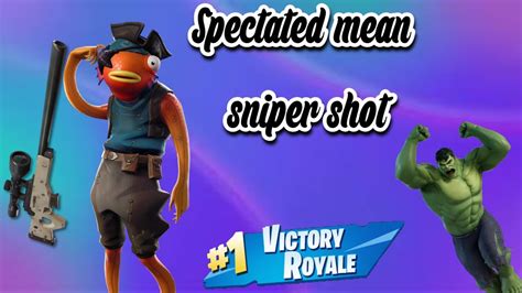 Spectated A Mean Sniper Shot YouTube