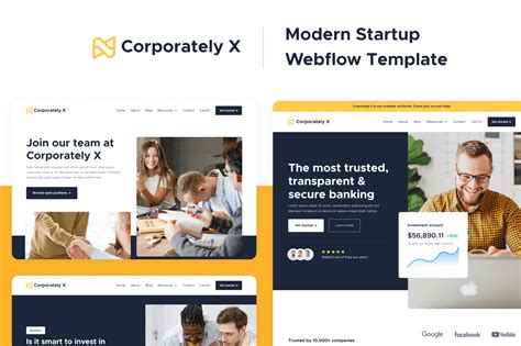 Corporately X - Corporate Webflow Template | BRIX Templates - Webflow 