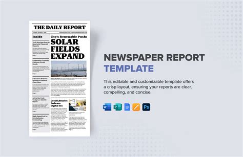 Newspaper Templates In Word Free Newspaper Template For Word Document