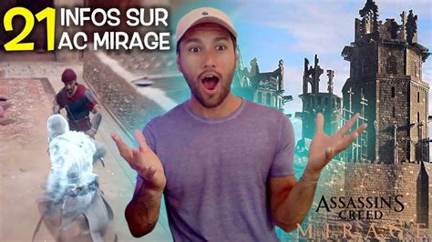 Tout Savoir Sur Assassin S Creed Mirage Les Nouveaut S Basim Armes