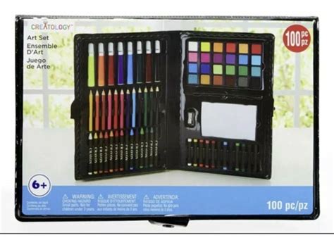 Creatology Art Set Kit Dibujo Niños Juego Arte 100 Piezas 6 Envío Gratis