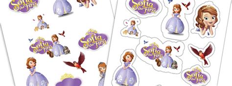 Print Your Own Sofia the First Stickers