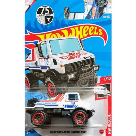Hot Wheels Rescue Mercedes Benz Unimog Universo Hot Wheels
