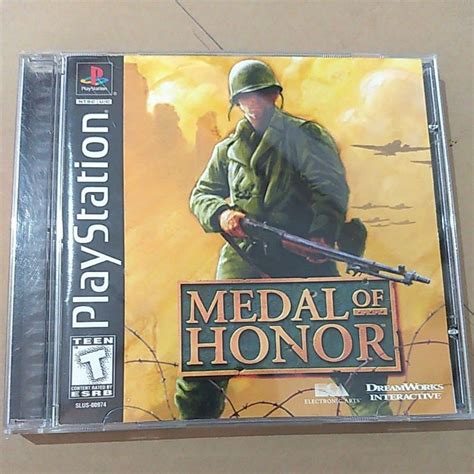 Medal Of Honor Original Americano Ps1 Shopee Brasil