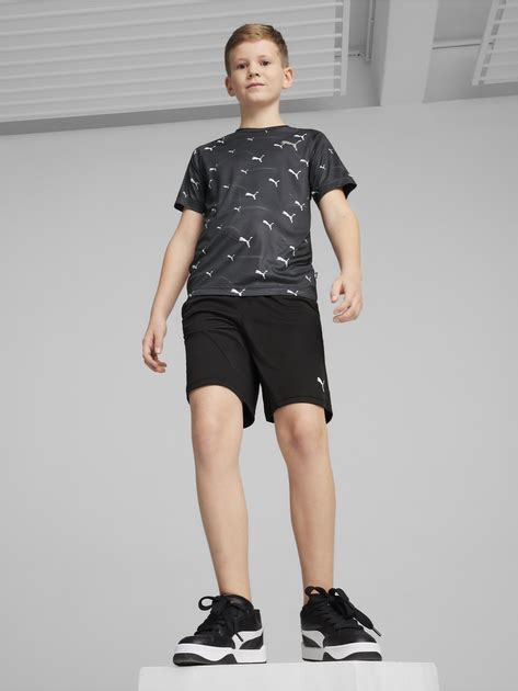 Подростковый летний комплект (футболка + шорты) для мальчика Puma ...