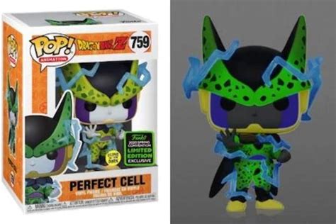 Pop Funko Dragon Ball Z Perfect Cell Glow In The Dark Spring