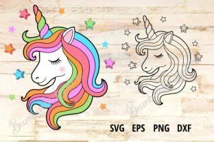 Cute Unicorn Svg Graphic By Bumbimluckystore Creative Fabrica