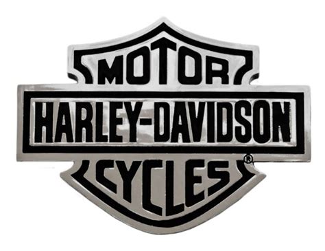 Harley-Davidson® Bar & Shield Chrome Injection Molded Emblem, Chrome CG9107 - Wisconsin Harley ...