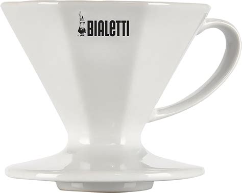 Amazon Bialetti White Ceramic Coffee Pourover Dripper Home Kitchen