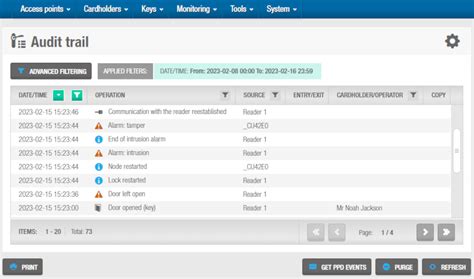 How To Manage Audit Trail Data In SALTO Space Salto Support