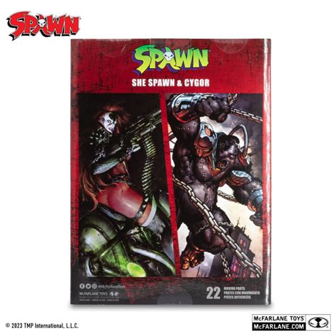 Spawn Pack Figurines She Spawn Cygor Gold Label Cm