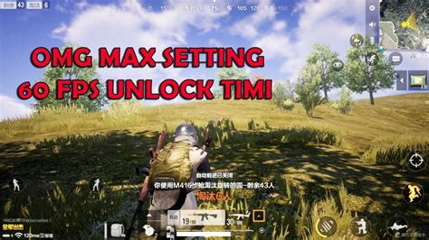 NEW UPDATE PUBG MOBILE TIMI 60 FPS UNLOCK FULL SETTING GAMEPLAY