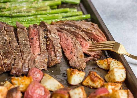 Parmesan Crusted Steak And Potato Sheet Pan Dinner Recipe Sheet Pan