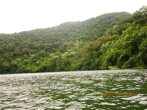 The Bulusan Lake in Bulusan Volcano Natural Park, Sorsogon