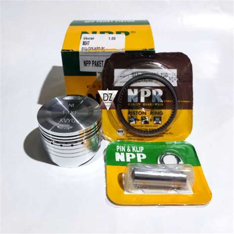 Npp Seher Piston Kit Beat Karbu Lama Old Beat Fi Kode Kvy Oversize