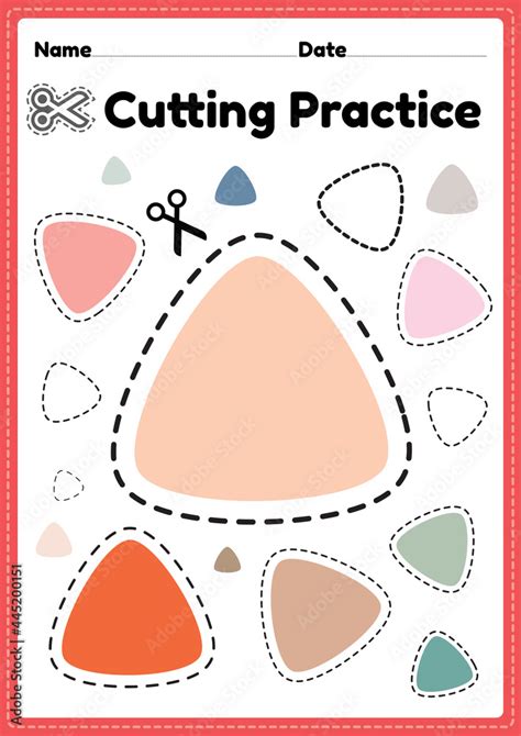 pre  cutting activities  kids  cut  paper  scissors