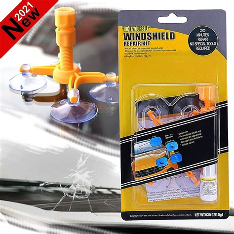 New Windshield Repair Kit Diy Car Windshield Repair Kit Quick Fix For Fix Windshield Auto Glass