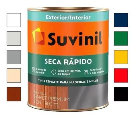 Tinta Esmalte Premium Seca R Pido Brilhante Suvinil Ml