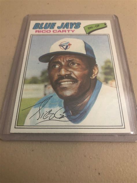 Topps Rico Carty Toronto Blue Jays Baseball Card Ebay