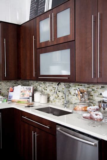 Frameless Kitchen Cabinets Contemporary Kitchen The Elegant Abode