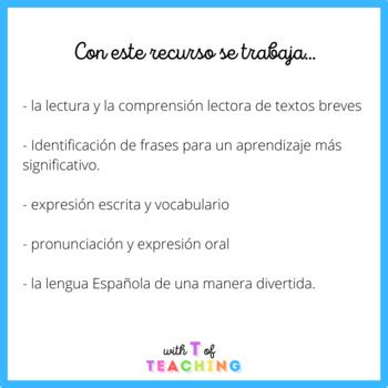 Reading Comprehension Passages In Spanish Textos Comprensi N Lectora