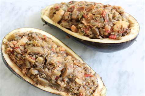 Stuffed Eggplant - Recipes - Sur Le PlatSur Le Plat