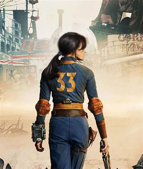 Fallout 2024 Lucy Ella Purnell 33 Blue Jacket Boss Jackets