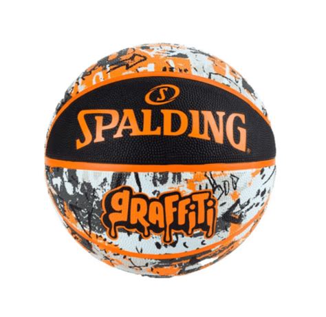 Ripley PELOTA BASKET N7 SPALDING GRAFFITI NARANJA