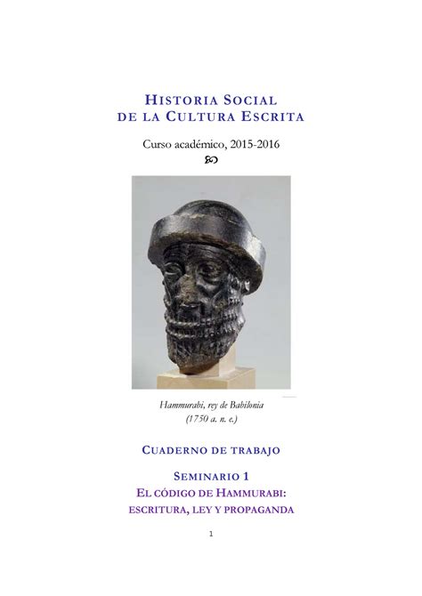 Seminario Cuaderno De Trabajo Historia Social De La Cultura