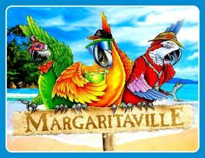 Jimmy Buffett Parrot Head Logo - Kremi Png