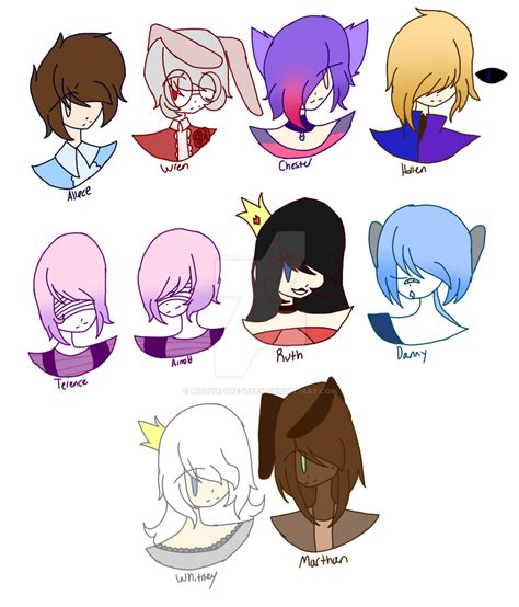 New Oc Doodles By Maddie The Vixen On Deviantart