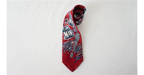 Bud Light I Love You Man Novelty Necktie 1980s Budweiser Beer