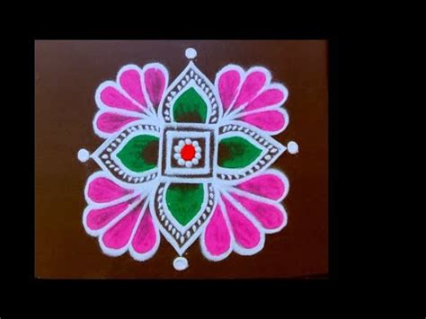 Attractive Rangoli Designs Margazhi Madha Small Kolangal Dots