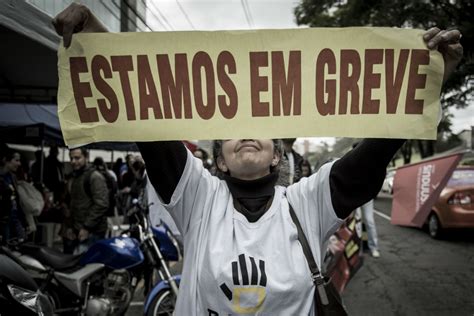 Greve Geral Junho As Categorias Que V O Parar Em Curitiba