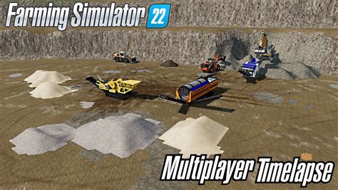 Timelapse Multiplayer Mining Tcbo Mce Map Farming Simulator