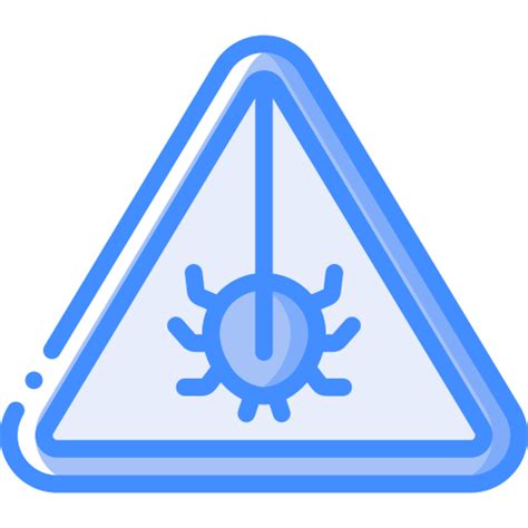 Warning Basic Miscellany Blue Icon