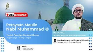 Perayaan Maulid Nabi Muhammad Pondok Pesantren Mam Doovi