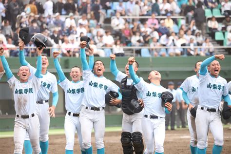 山梨学院が東海大相模を下して初戦突破！延長タイブレークの死闘に指揮官｢生徒の気持ちが充実していた｣【秋季関東大会】｜記事一覧｜高校野球ドットコム