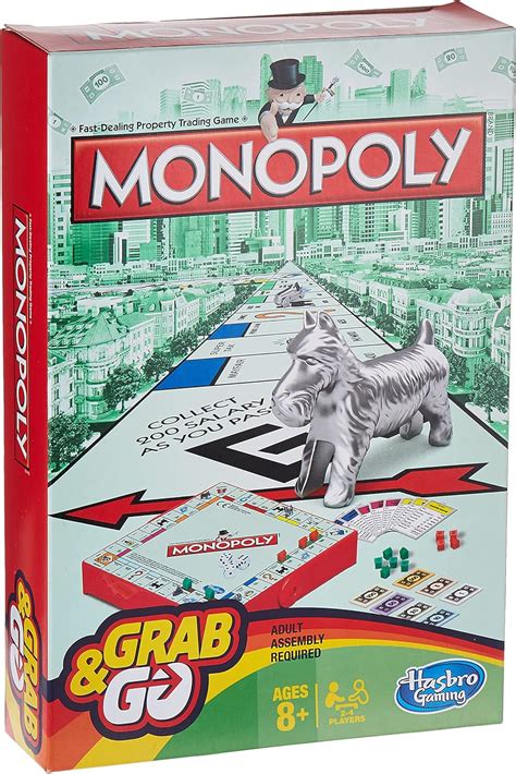 Juego Monopoly portátil para niños Hasbro Gaming deniños