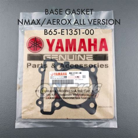 YAMAHA GENUINE CYLINDER BASE GASKET B6H E1351 00 FOR NMAX AEROX ALL