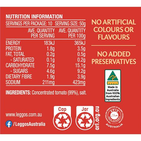 Tomato Paste Ingredients