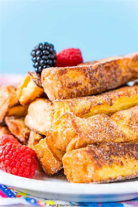 Cinnamon French Toast Sticks {perfectly Dippable } The Shortcut Kitchen