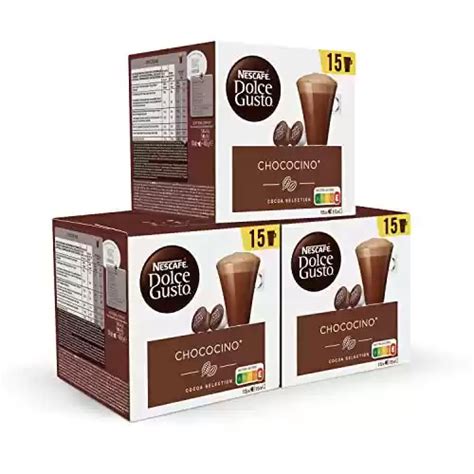 NESCAFÉ Dolce Gusto Chococino x3 pack de 30 cápsulas Total 90 cápsulas