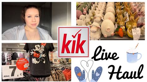 Kik Live Haul Januar Alinaberry Youtube