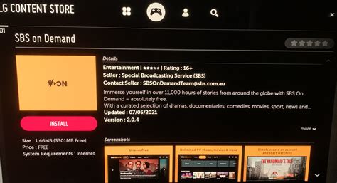 How Do I Download Sbs On Demand To My Lg Television Sbs Help Centre